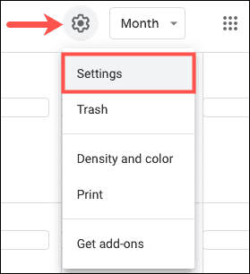 GearSettings GoogleCalendarHoursLocation - Πώς να εμφανίσετε ώρες εργασίας &amp; την τοποθεσία σας