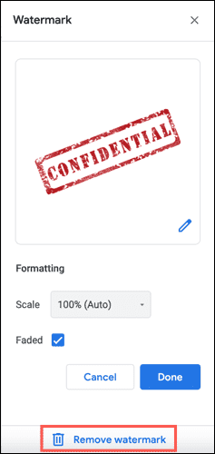 Remove GoogleDocsWatermark - Πώς να εισάγετε ένα υδατογράφημα εικόνας Remove GoogleDocsWatermark - Πώς να εισάγετε ένα υδατογράφημα εικόνας