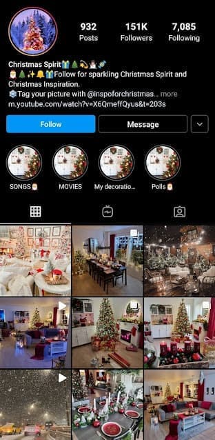 AVvXsEhj1eJz2duaSBsIZ875yS3keBZUB9oGSzJjdNn2A5oxbE1 7J7tos8hAtJMSKgHtFelYVYY5ee10gnlpm 4atG0KckRt4PvUCdLLSLE0OKpNWp8BjJC5dJM8pS7syjBKuE86ZziGWXIz8ys109R81ToWMNmsRMWm7rqc8bk7gGOmdCiL3K881BNhC8Byg=w312 h640 - 5 Instagram account με χριστουγεννιάτικο περιεχόμενο #2