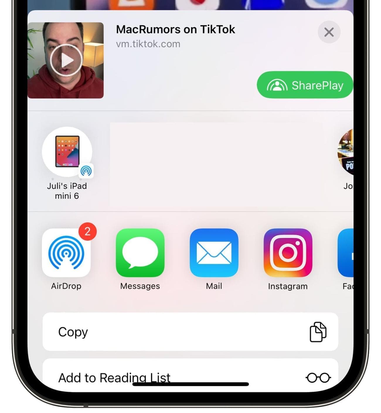 tiktok shareplay - Διαβάστε εδώ αναλυτικά ότι νέο έφερε η iOS 15.4