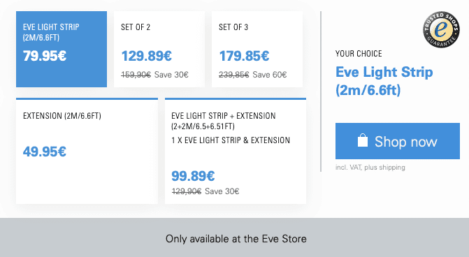 Screenshot 2023 02 04 at 12.44.49 PM - Eve Light Strip Review: Φωτεινή τελειότητα και συνεργασία με την HomeKit πλατφόρμα