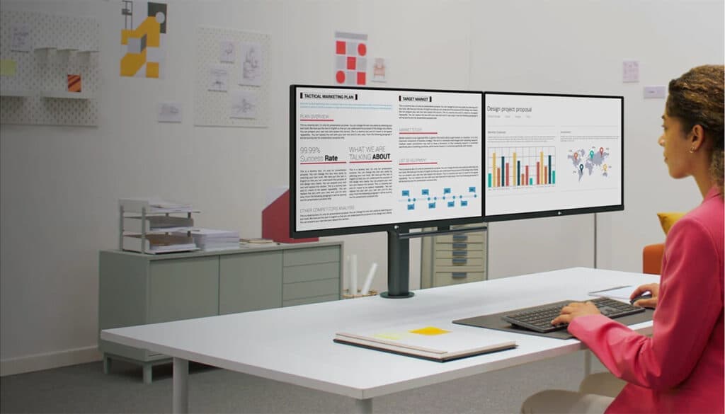 1678115623 309 Ergo Dual 27QP88D 1024x585 - Γιορτάστε την Ημέρα της Γυναίκας βάζοντας λίγο παραπάνω «μαγεία» στη ζωή σας με τη βοήθεια της LG - Digitaltvinfo.gr