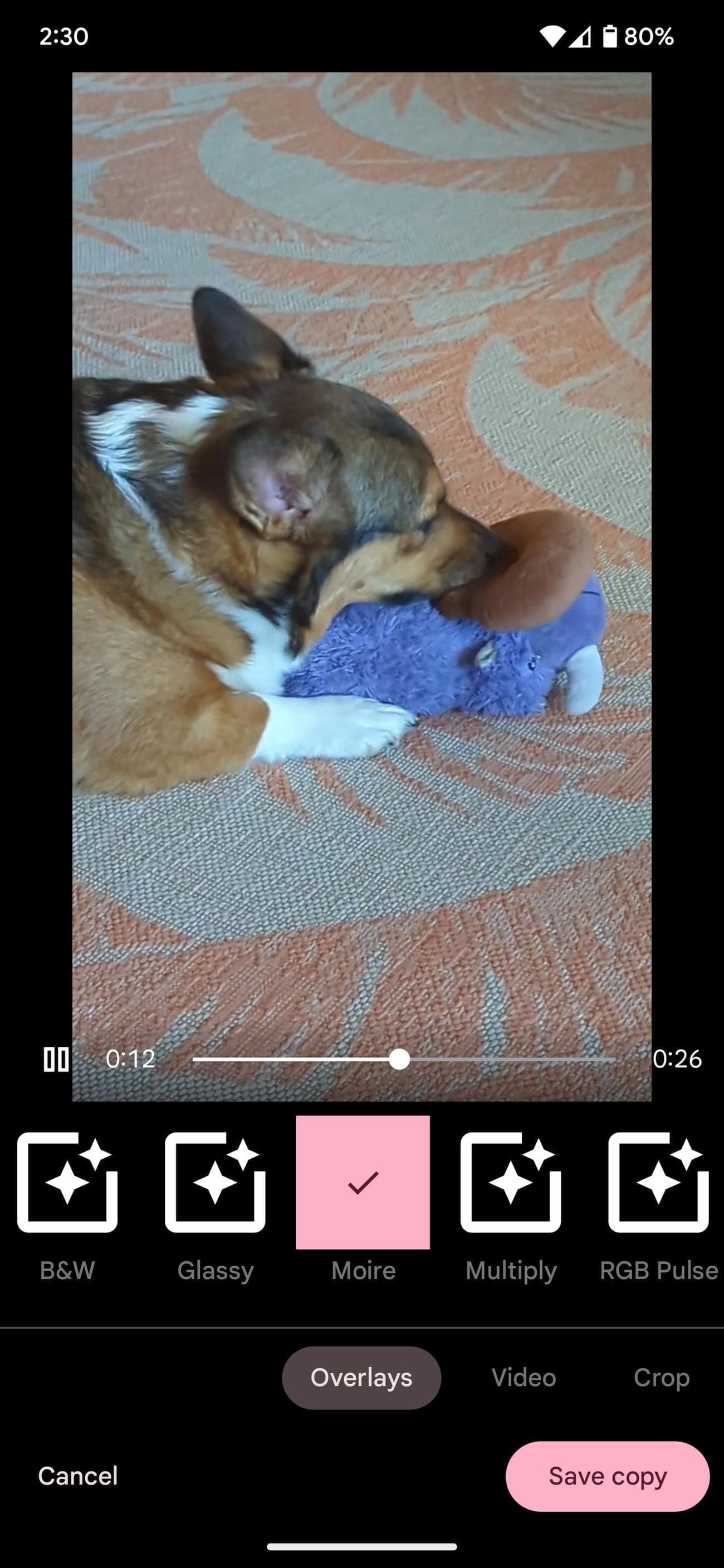 google photos video effects 2 - Το νέο Pixel 8 θα έχει ένα αποκλειστικό χαρακτηριστικό στο video