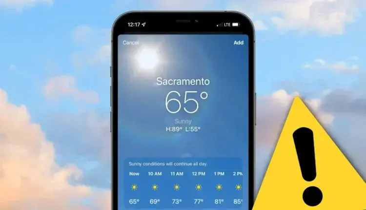 iOS: Αν δεν μπορείτε να δείτε τον Καιρό στο iPhone σας υπάρχει λόγος