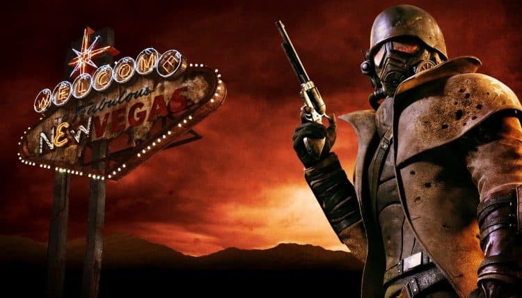 This is a poster for Fallout New Vegas