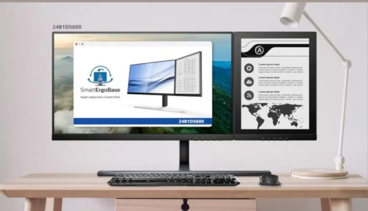 Philips: Δημιούργησε 1440p monitor με προσαρτημένη οθόνη E-ink - Digitaltvinfo.gr