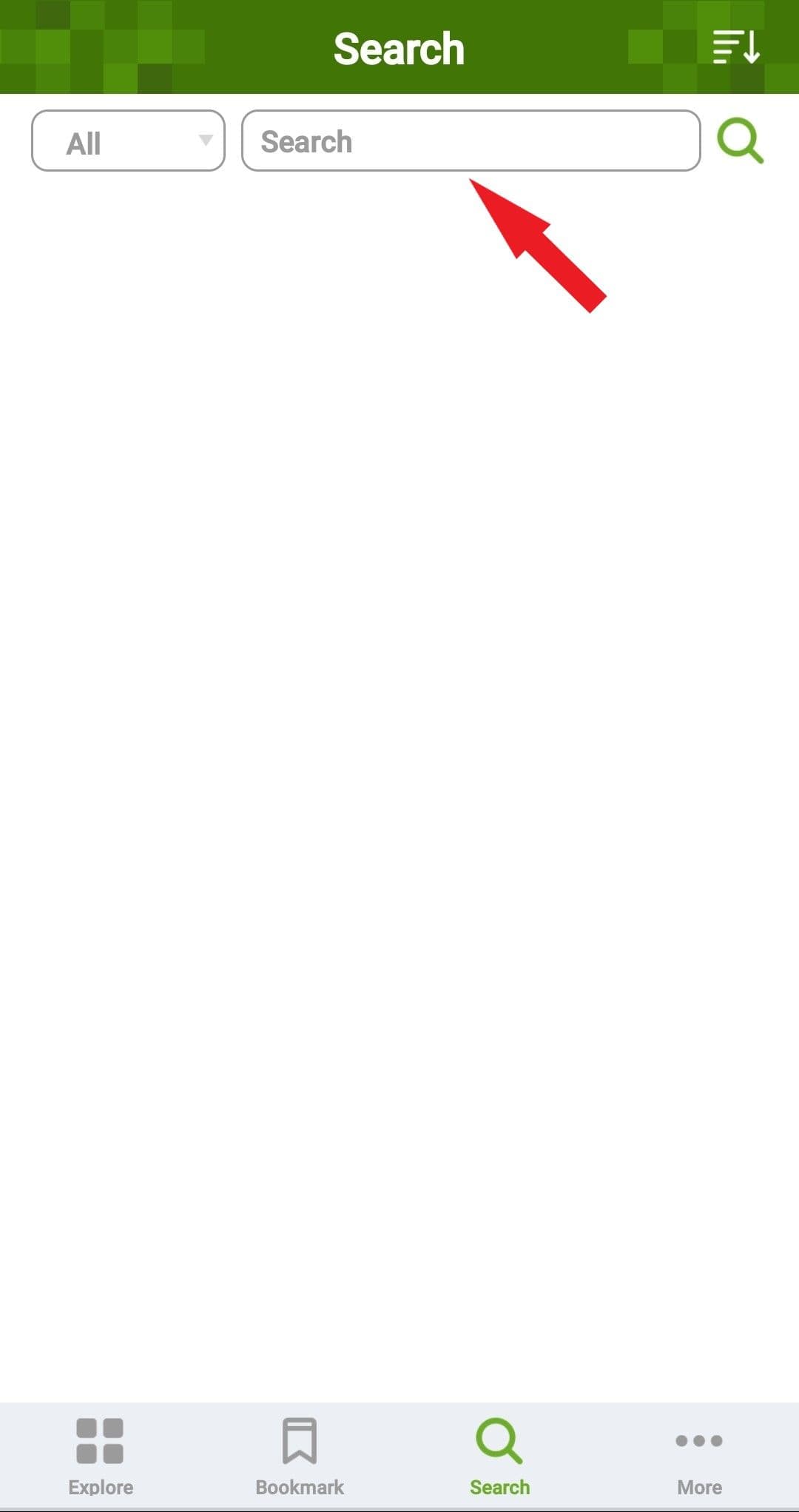 Στιγμιότυπο οθόνης με πρόσθετα για το μενού Minecraft