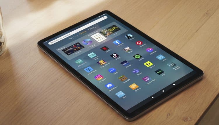 Amazon Fire Max 11 on Table