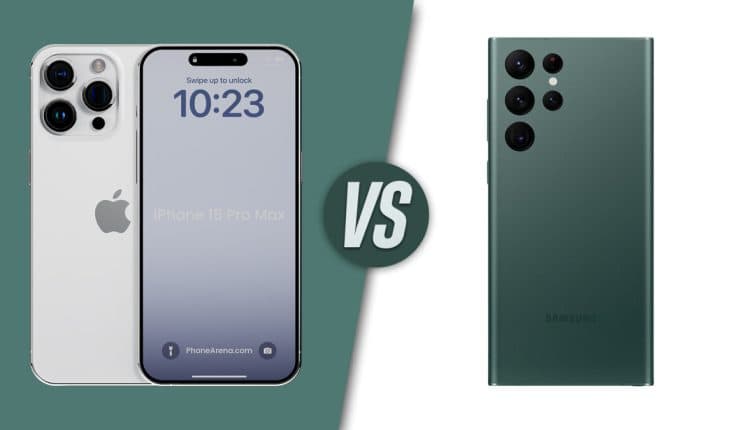 Apple iPhone 15 Pro Max vs Galaxy S22 Ultra