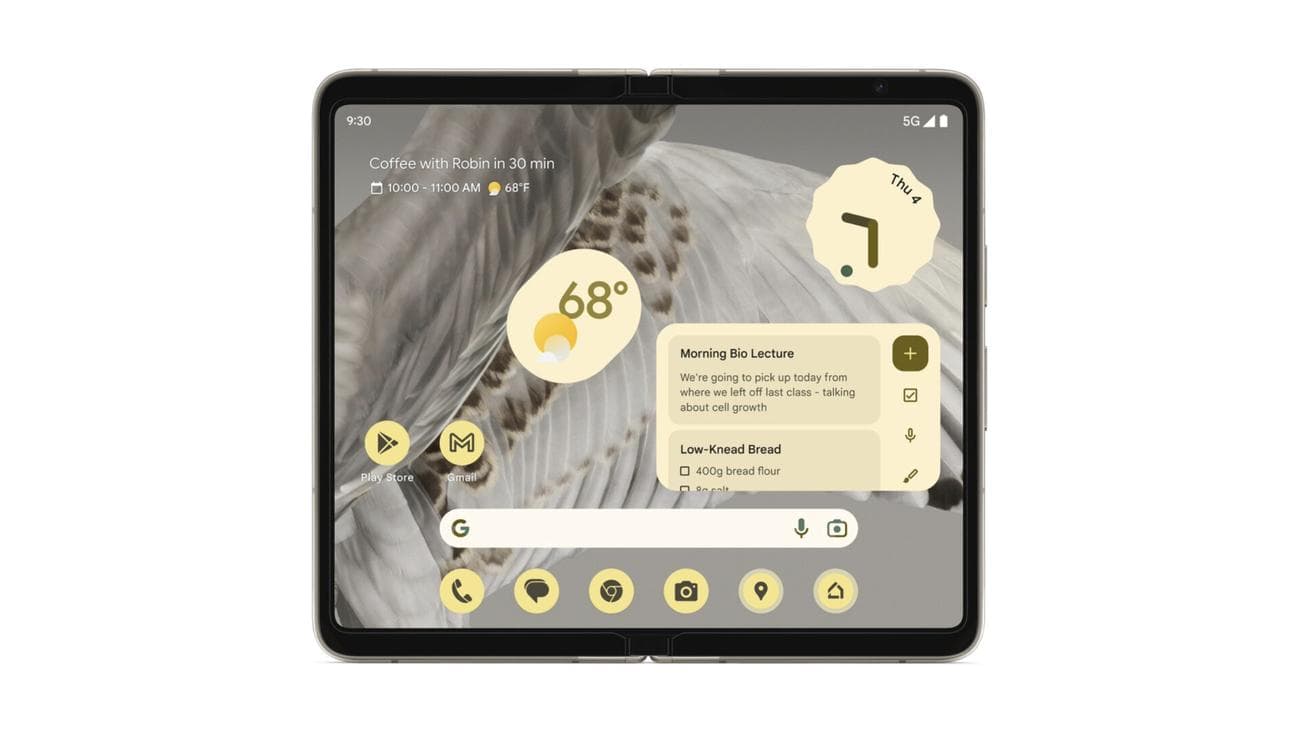 Πίστωση εικόνας - Evan Blass - Google Pixel Fold: Είναι αυτή η αρχή της αναδιπλούμενης εποχής μετά τη Samsung;