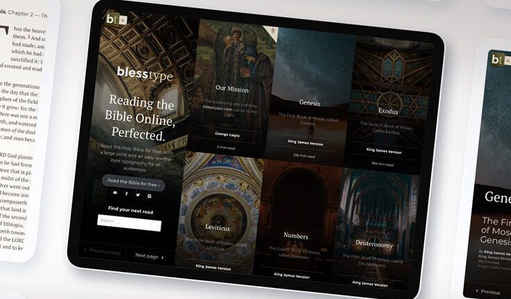 Blesstype: Δύο Έλληνες έκαναν τη Βίβλο ψηφιακή – Η ομορφότερη ιστορία του κόσμου με εικόνες