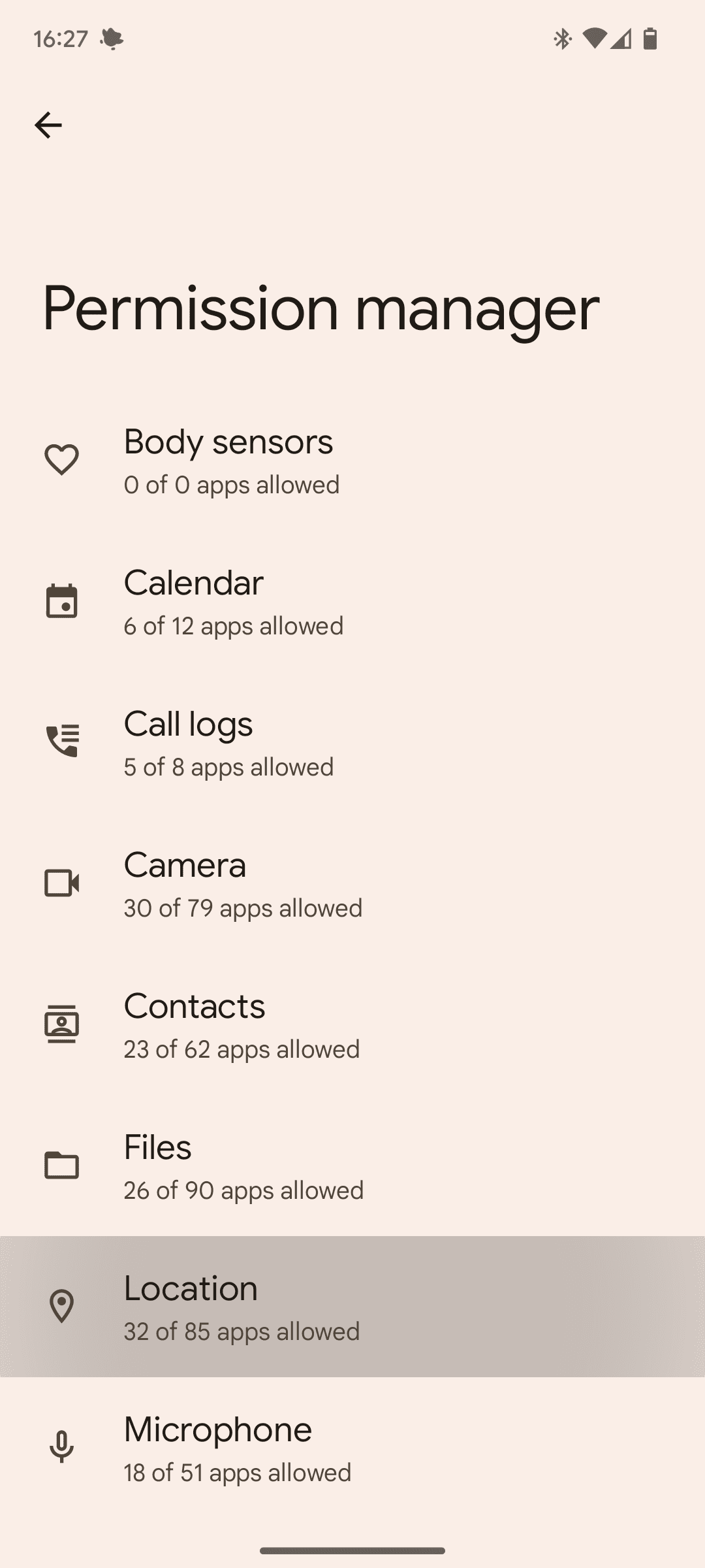 Change location permission 2