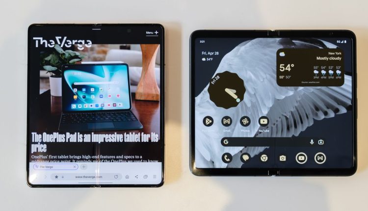 Google Pixel Fold εναντίον Samsung Galaxy Z Fold 4: σύγκριση προδιαγραφών
