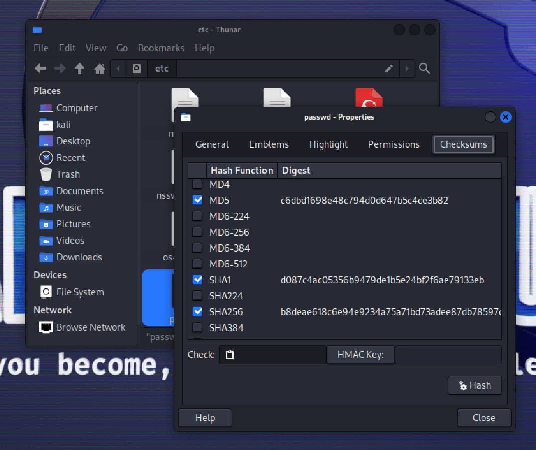 Νέα επέκταση GtkHash