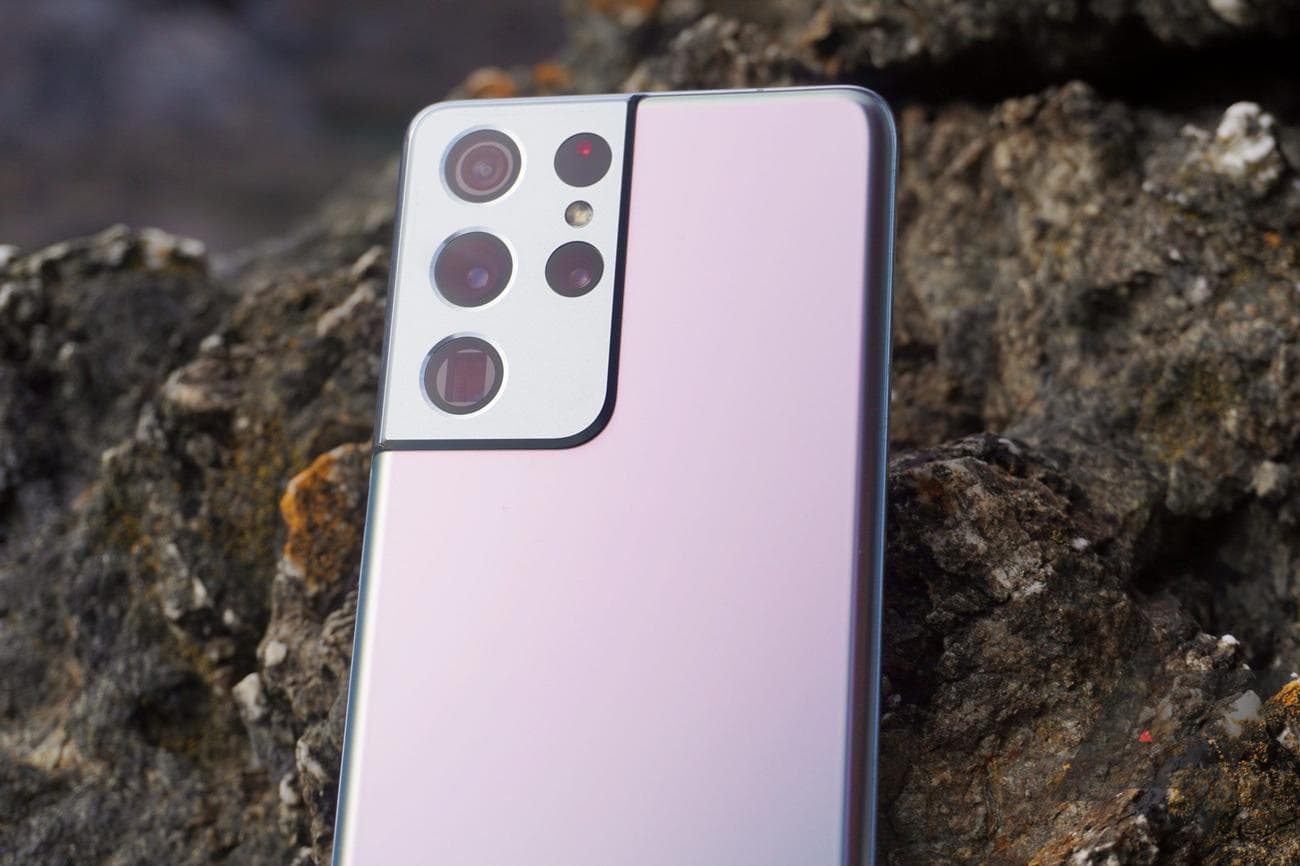 Οι κάμερες σε ένα Samsung Galaxy S21 Ultra