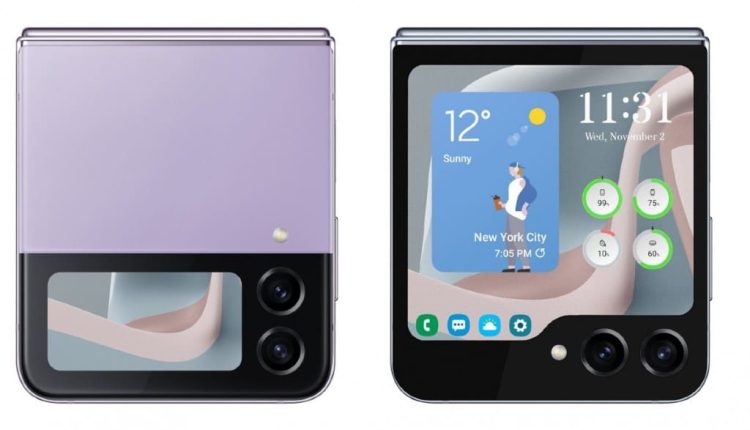 samsung galaxy z flip 5, Samsung Galaxy Z Flip 5: Εξωτερική οθόνη με ανάλυση 748p;