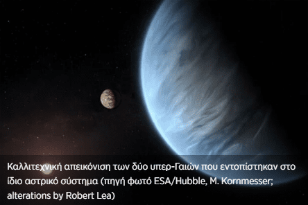 Ανακαλύφθηκαν δύο υπερ-Γαίες στην κατοικήσιμη ζώνη του άστρου τους