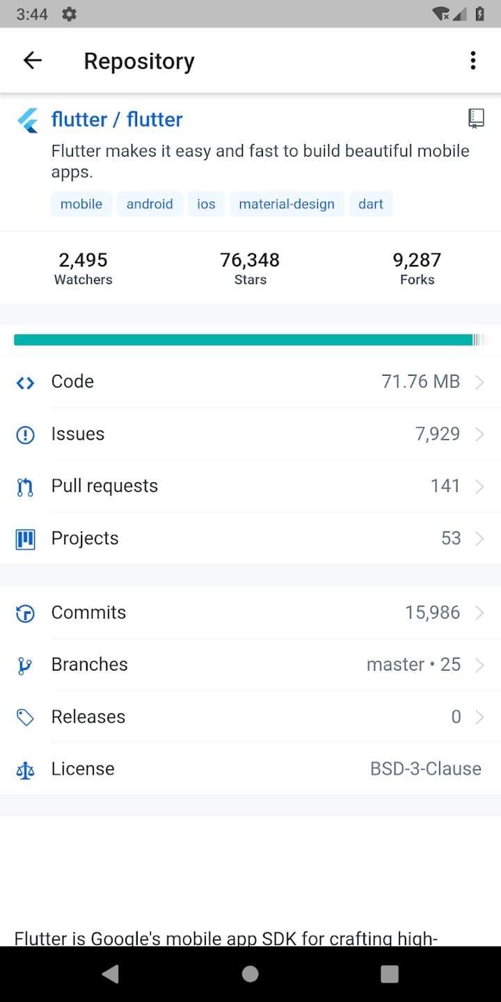 Εναλλακτικό GitHub - GitTouch