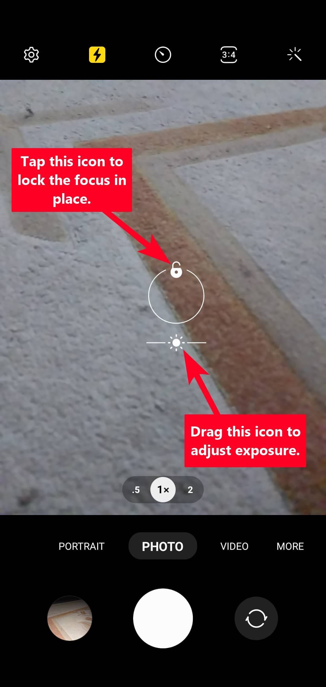 Εφαρμογή κάμερας στο Android