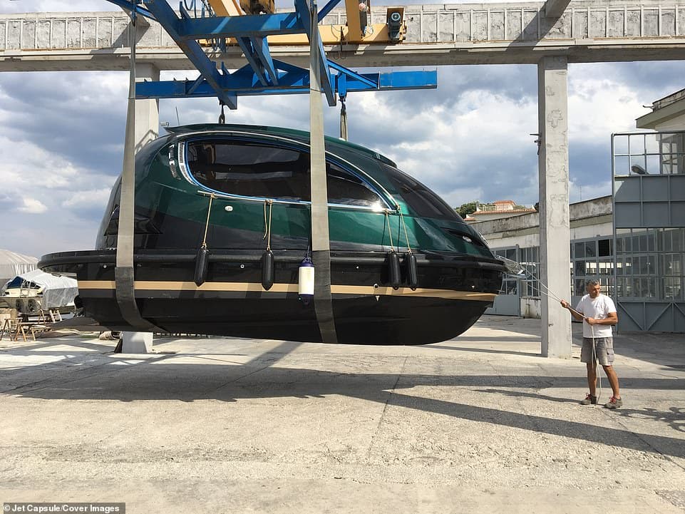 Jet Capsule: Το ωραιότερο γιοτ στον κόσμο έχει σχήμα κάψουλας και μοιάζει να έρχεται από το μέλλον - Εικόνα 12