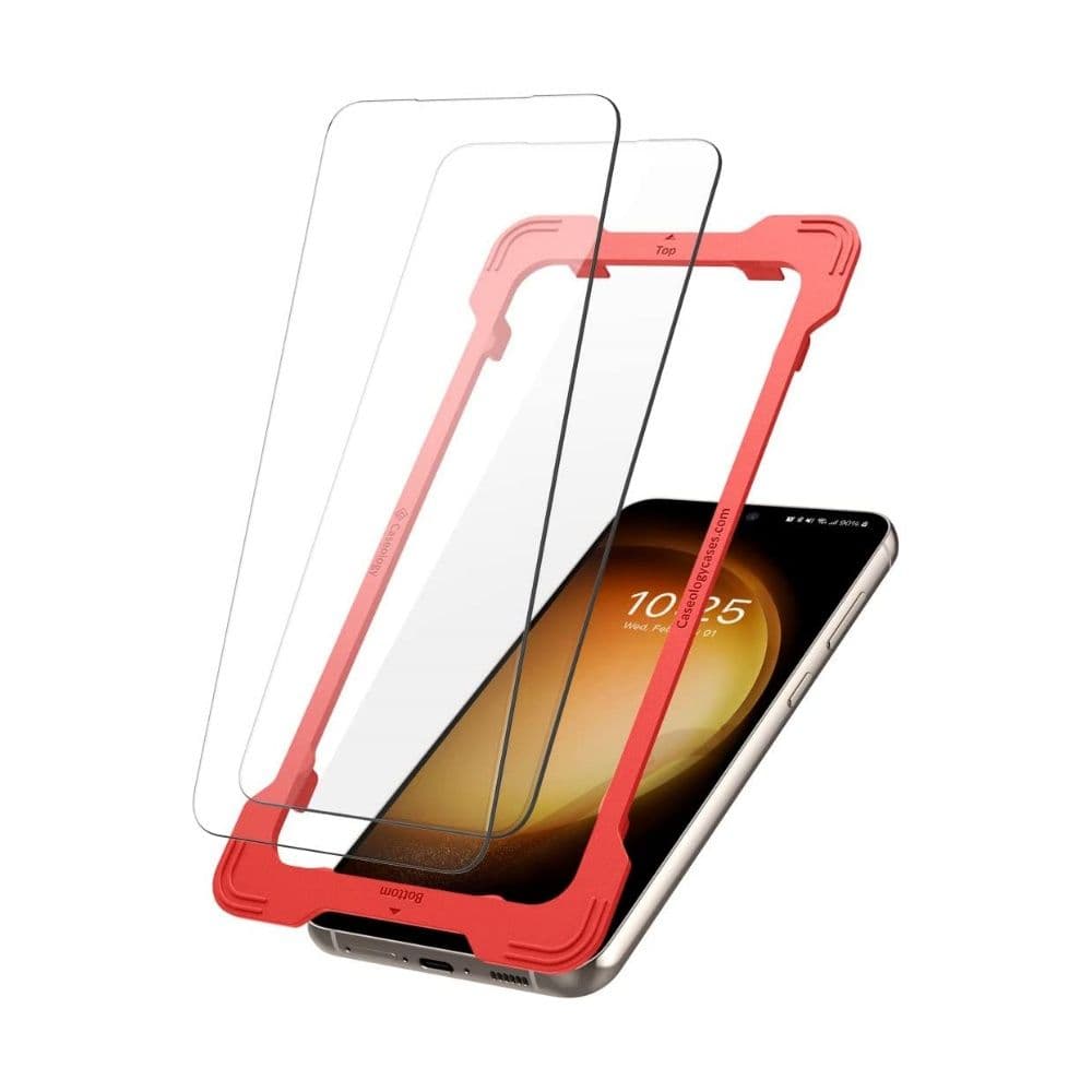 caseology galaxy s23 screen protector