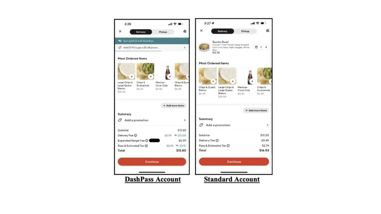 Η DoorDash μήνυσε επειδή χρεώνει περισσότερους χρήστες iPhone από χρήστες Android επειδή κερδίζουν περισσότερα