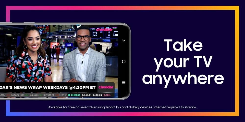 Samsung TV plus banner