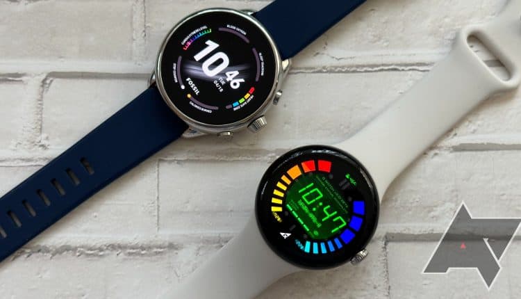 Fossil Gen 6 Wellness Edition with the Pixel Watch