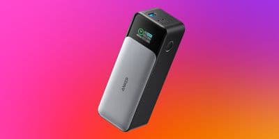 φορητή μπαταρία anker ροζ