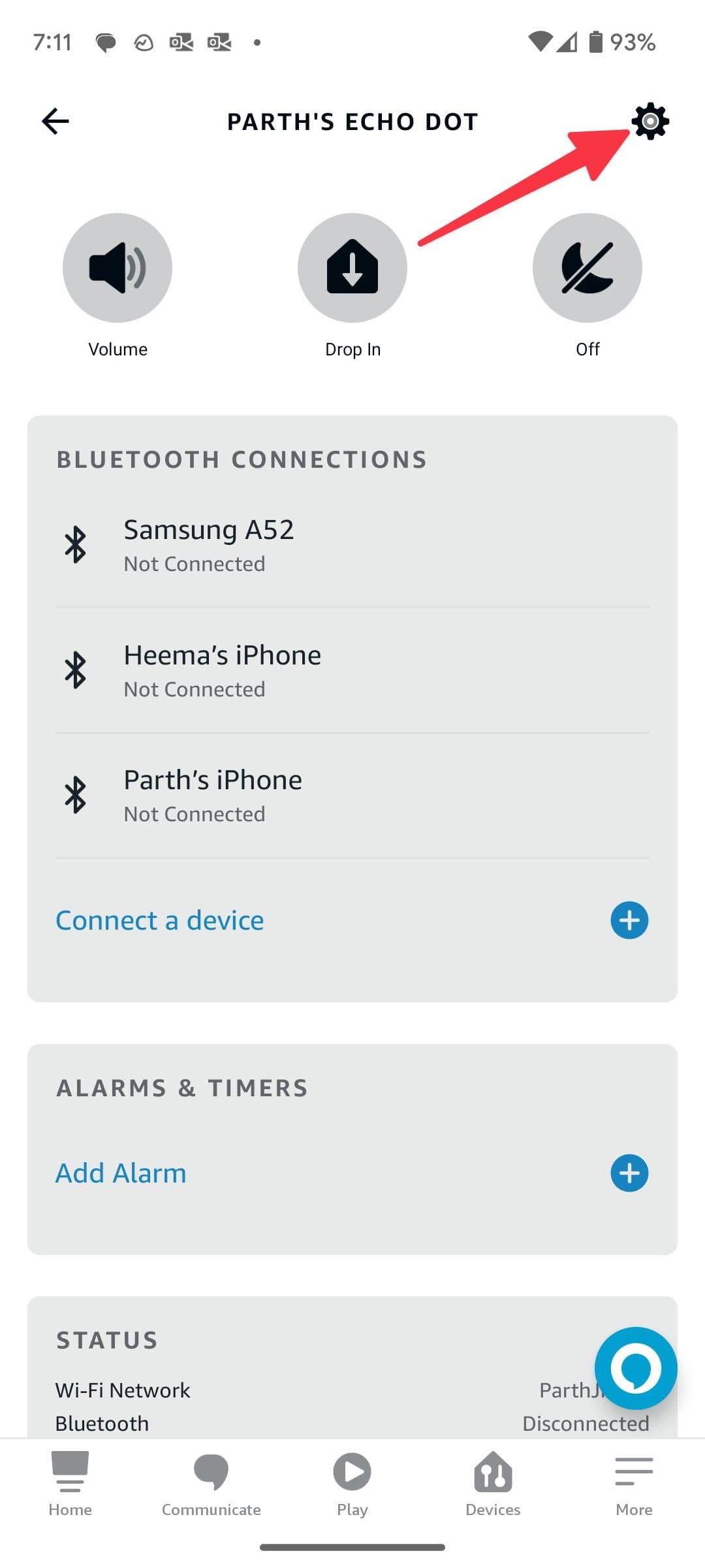 Ρυθμίσεις Amazon Echo