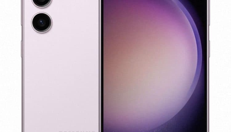 Samsung Galaxy S23 in Lavender