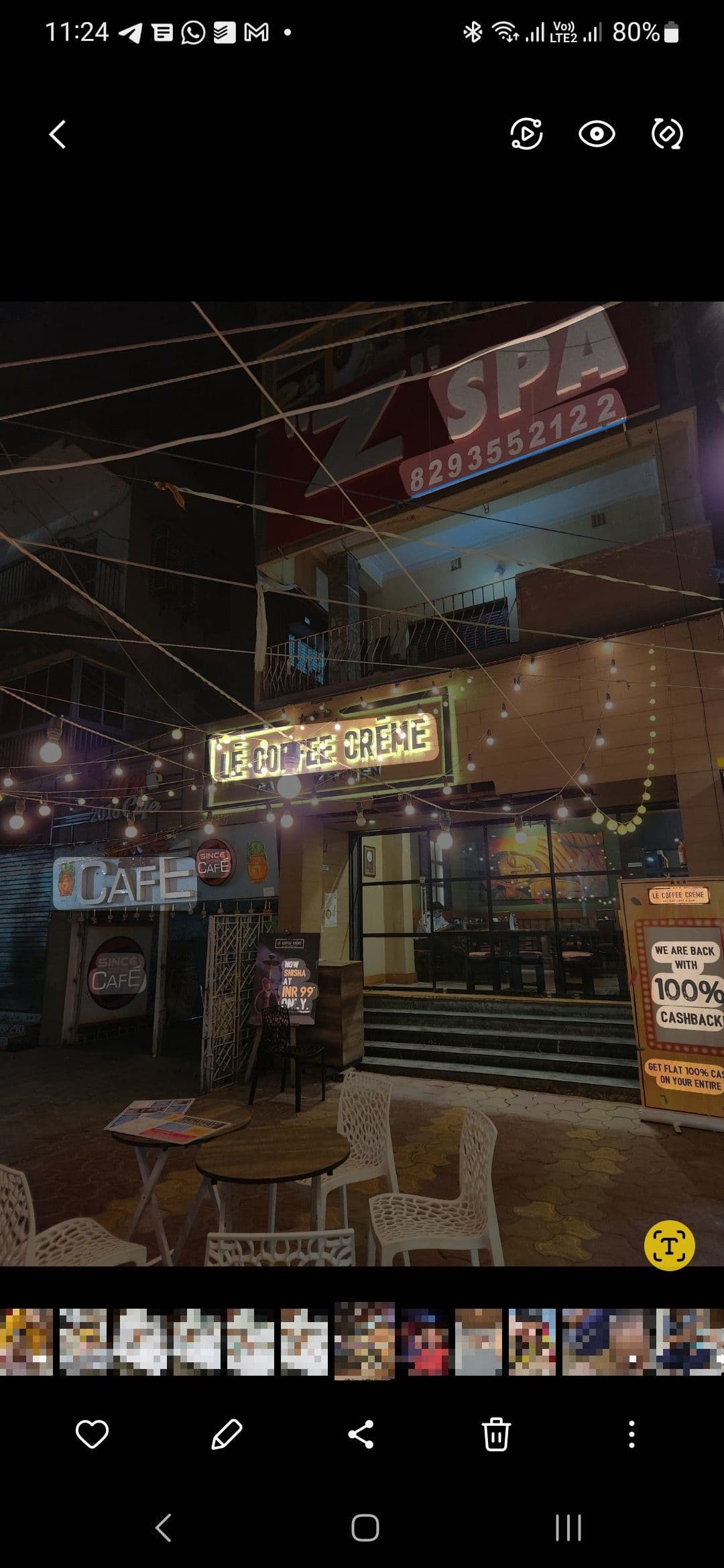 Use Bixby Vision to identify text in an image