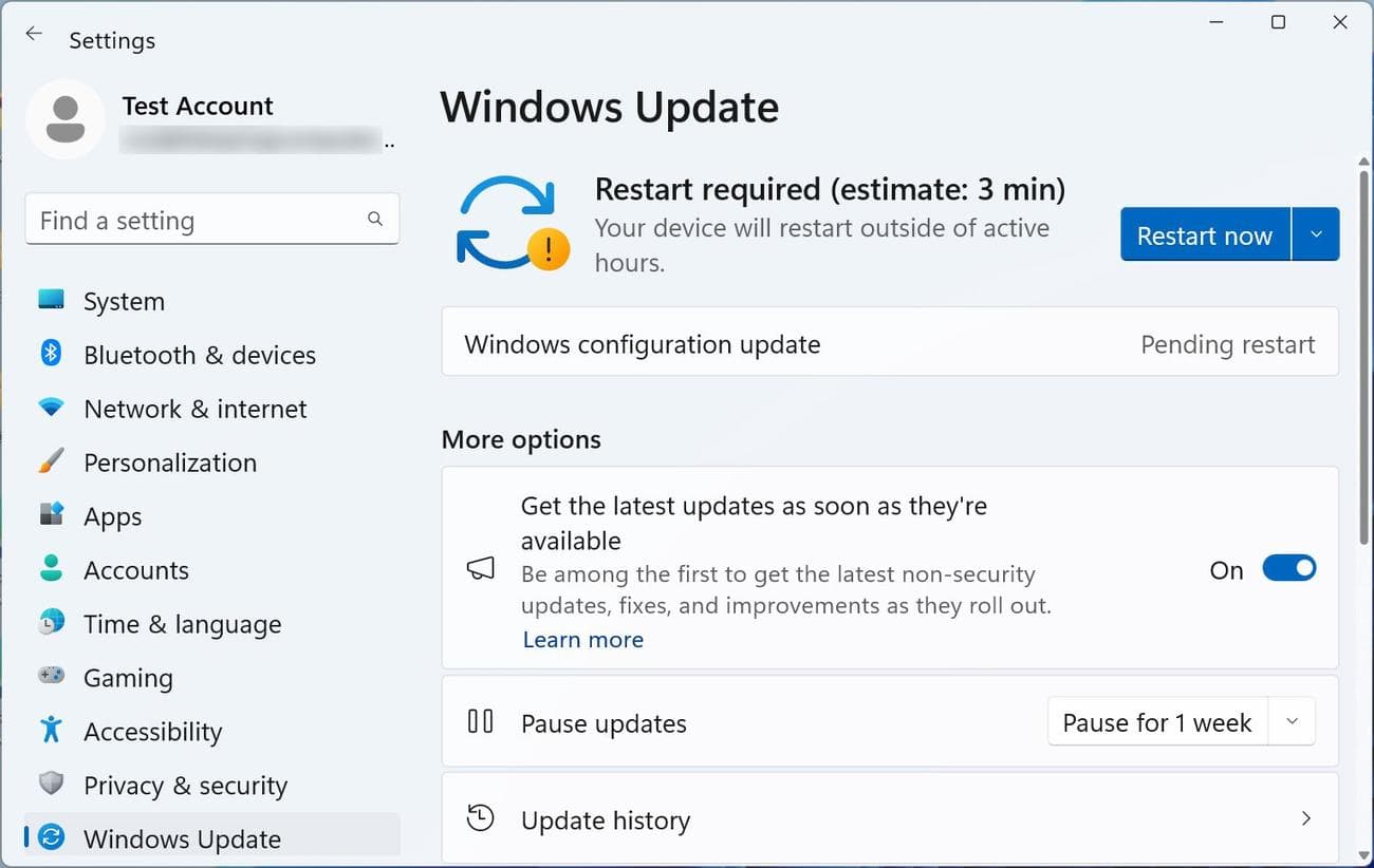 Η νέα ενημέρωση διαμόρφωσης των Windows 11 για το Moment 3