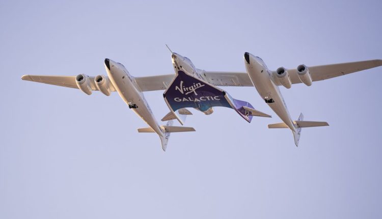 Η επόμενη πτήση με πλήρωμα της Virgin Galactic θα εκτιναχθεί στην άκρη του διαστήματος αργότερα αυτόν τον μήνα
