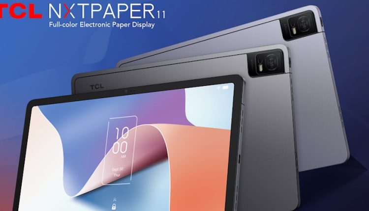 Η καινοτόμος Paper-like οθόνη του TCL NXTPAPER 11 κερδίζει παγκόσμια αναγνώριση με το iF Design Award
