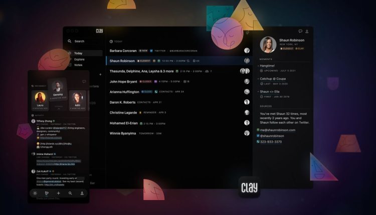 Η προσωπική εφαρμογή CRM Clay προσθέτει έναν βοηθό τεχνητής νοημοσύνης για να σας βοηθήσει να πλοηγηθείτε στις σχέσεις σας
