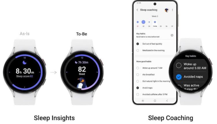 Καλύτερος ύπνος, καλύτερη ευεξία: Το νέο λογισμικό One UI 5 Watch δίνει μια πρώτη εικόνα για την επερχόμενη σειρά Galaxy Watch
