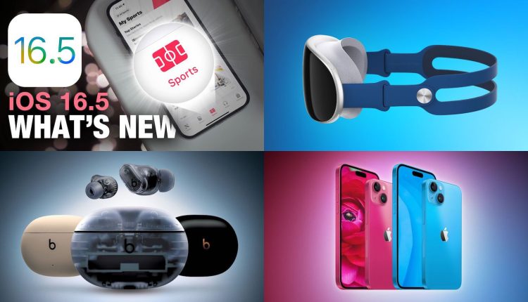 Κορυφαίες ιστορίες: Κυκλοφόρησε το iOS 16.5, Apple Headset Rumors και άλλα
