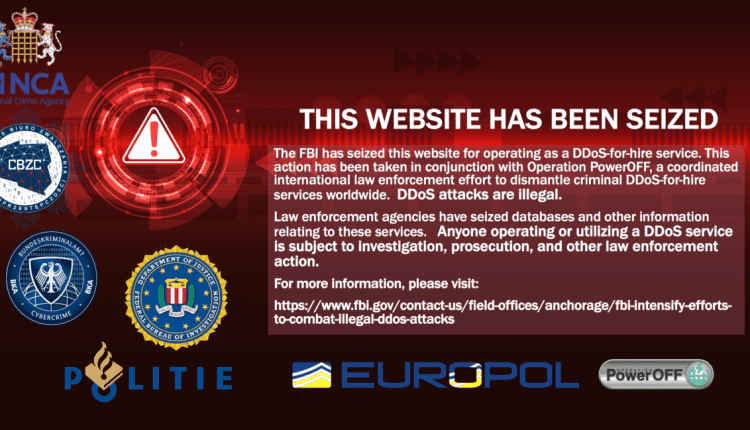 Οι αρχές των ΗΠΑ κατάσχουν περισσότερους τομείς που συνδέονται με παραγωγικούς ιστότοπους DDoS-for-He