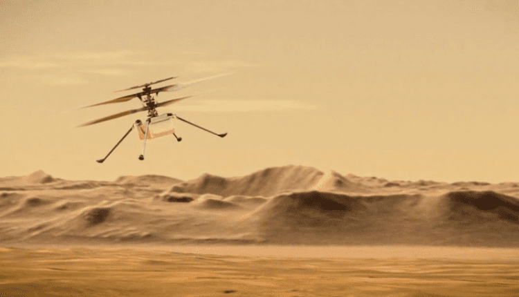 Το Ingenuity κατέγραψε μία απίστευτη φωτογραφία από τον Άρη