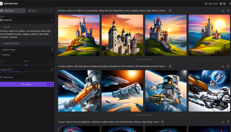 Το StableStudio της Stability AI θέλει να είναι το One-Stop-Shop για AI «ανοιχτού κώδικα»
