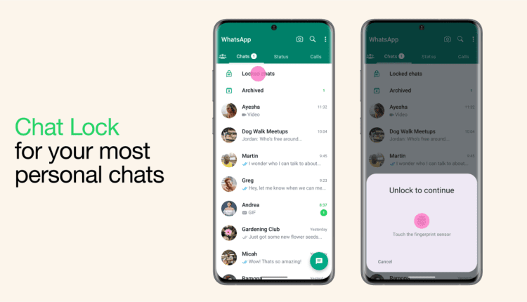 Το WhatsApp σάς επιτρέπει πλέον να κλειδώνετε και να αποκρύπτετε μεμονωμένες συνομιλίες
