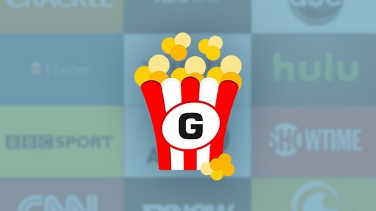 Getflix logo (popcorn with a G on the carton)