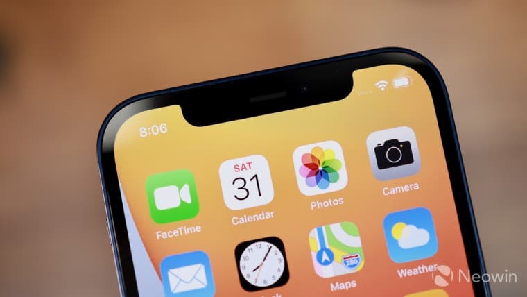Η αρχική οθόνη του iPhone