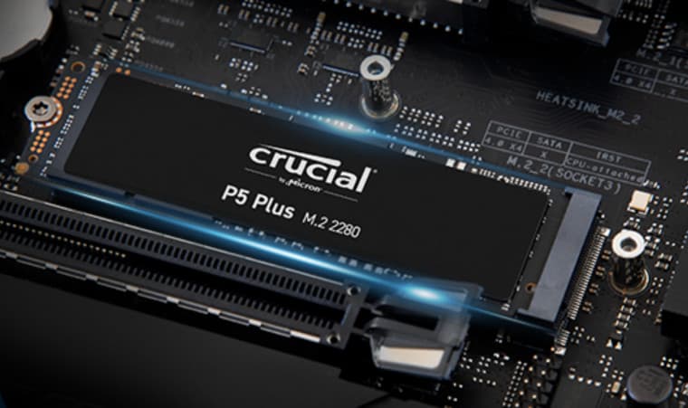 Crucial SSD X6 και P5 Plus