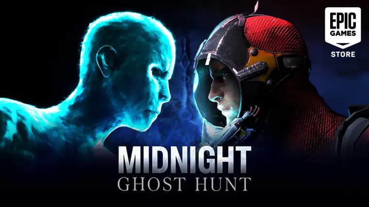 Κλειδί Midnight Ghost Hunt με λογότυπο Epic Games Store