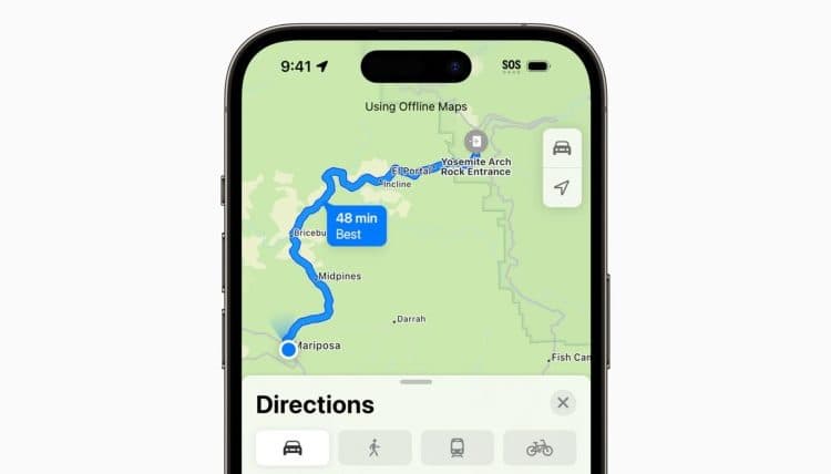 Apple Maps gets offline mode