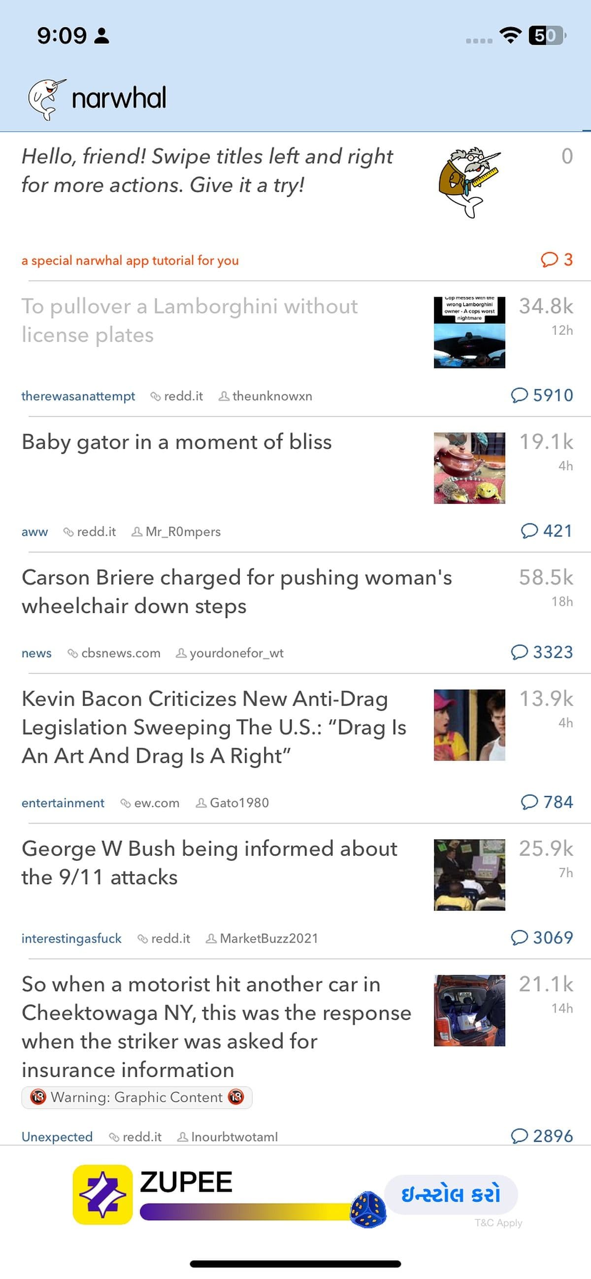 narwhale reddit σπίτι