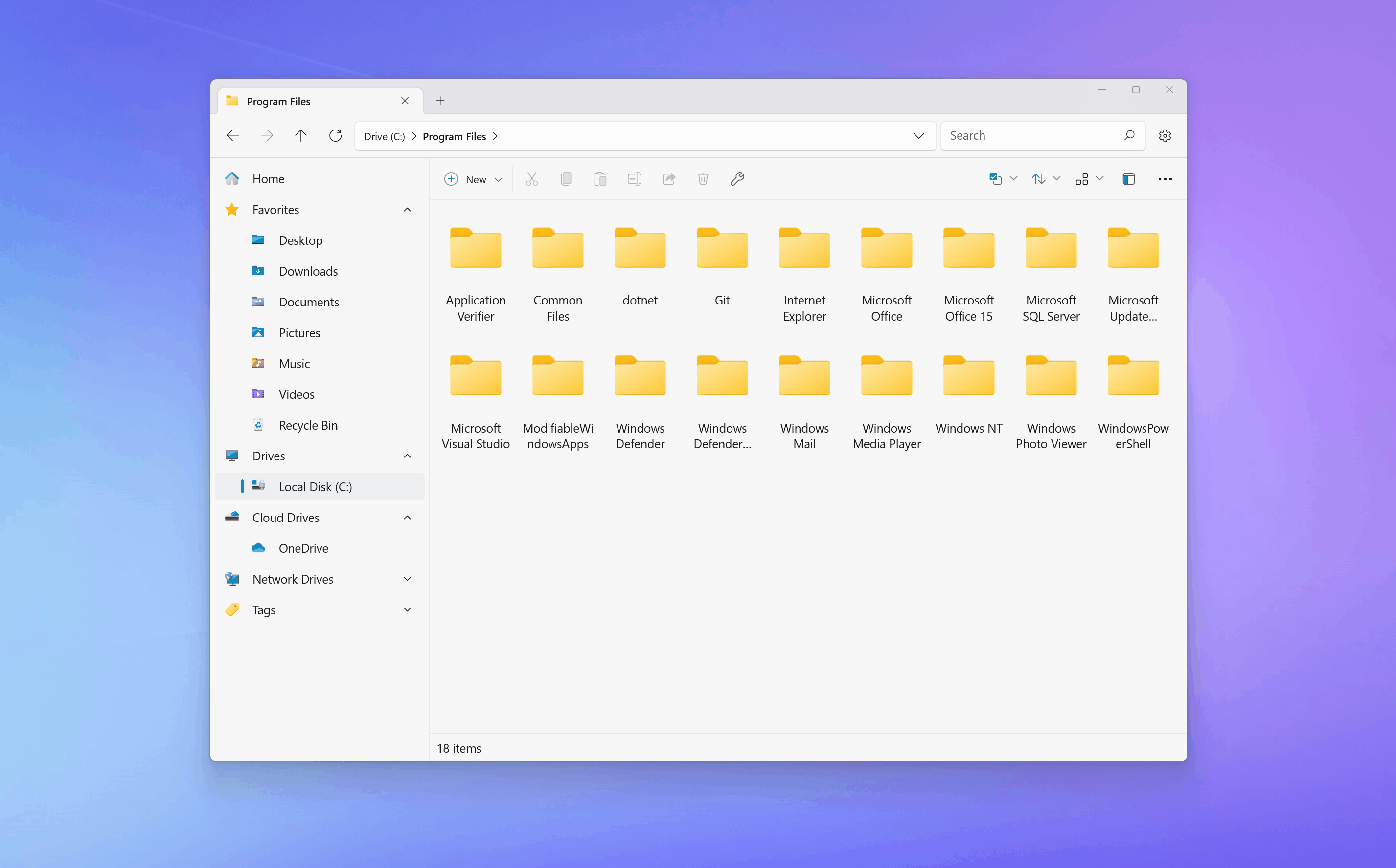 Ένα GIF που εμφανίζει χειρονομίες στην έκδοση 25 της εφαρμογής The Files