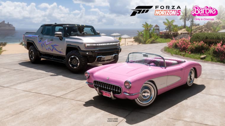 Forza Horizon 5 barbie cars